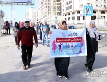 ابن النفيس والشباب والرياضة ينظمان يوم المشي الفلسطيني
