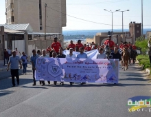 الأسبوع الأولمبي الفلسطيني : مسير خيل لفرسان ولاعبي اتحاد الفروسية
