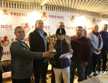 بطولة العودة للفروسية والتي نظمها اتحاد الفروسية بغزة يومي الخميس والجمعة في نادي الأصدقاء للفروسية.