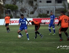 مباراة الشاطيء والجلاء في كأس قطاع غزة