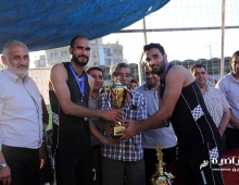 نهائي بطولة كرة الطائرة الشاطئية  بطولة المرحوم فتحي ابوعودة