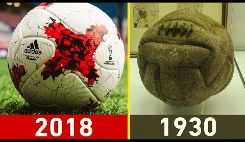 جميع الكرات التي استعملت في تاريخ كأس العالم من 1930 إلى 2018
