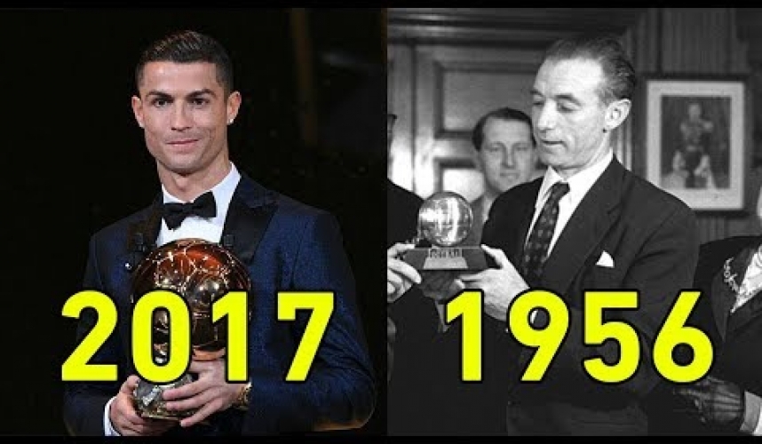 جميع الفائزين بالكرة الذهبية منذ 1956 حتى 2017 | رونالدو يُعادل ميسي