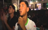 غزة تحتفل بفوز الجزائر في المونديال