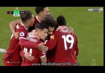 اهداف مباراة ليفربول وساوثهامبتون 3-0 تألق محمد صلاح ◄ الدوري الانجليزي 18-11-2017 [ شاشة كاملة HD ]