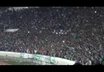 جمهور الرجاء يهتز نصرة لرسول الله في لقاء الصفاقسي التونسي