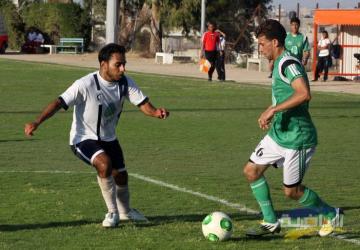 من مباراة الهلال وخدمات رفح