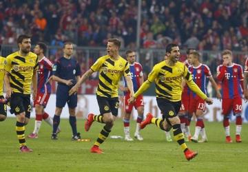 فرحة لاعبي دورتموند