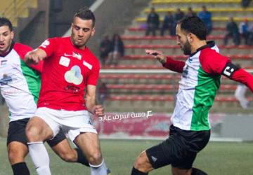 من مباراة هلال القدس وسلوان