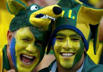 مشجعي المنتخب البرازيلي 