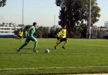 لقطة من المباراة