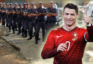 كريستيانو رونالدو نجم المنتخب البرتغالي