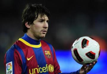 ليونيل ميسي نجم المنتخب الأرجنتيني ونادي برشلونة