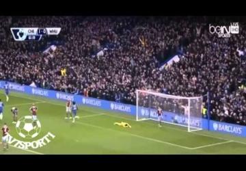اهداف مباراة تشيلسي ووست هام 2-0 [2014/12/26] تعليق احمد الطيب [HD]