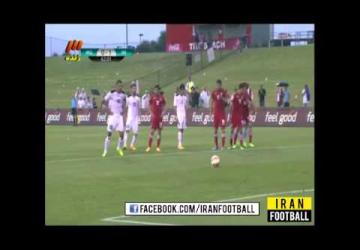 يونس محمود يقلد زيدان وبيرلو في طريقة ركلة الجزاء بانينكا والنتيجة كارثية