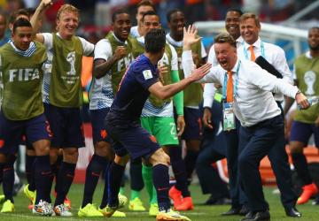 لويس فان جال من مباراة امس