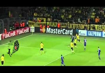 اهداف مباراة دورتموند واندرلخت 1-1 (9/12/2014) دورى ابطال اوروبا 2014/2015 HD