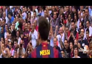 اهداف مباراة برشلونة ورايو فاليكانو 2-0 [2014/10/4] الدوري الاسباني [ أحمد الطيب ] HD