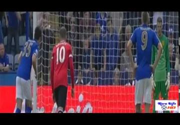 اهداف مباراة مانشستر يونايتد وليستر سيتي 3-5 [21-09-2014]  تعليق حفيظ دراجي  2014