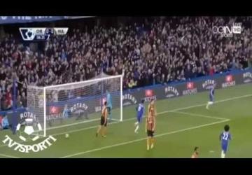 اهداف مباراة تشيلسي وهال سيتي 2-0 [2014/12/13] تعليق يوسف سيف [HD]