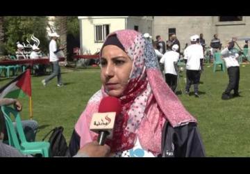 غزة: نادي الجزيرة ينظم بطولة  للرياضين  من ذوي الإحتياجات الخاصة
