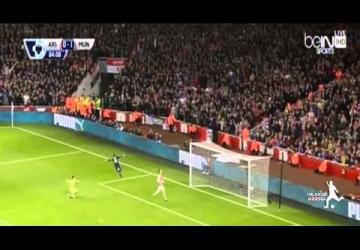 اهداف مباراة مانشستر يونايتد وارسنال 2-1  رؤوف خليف ( الاهداف كاملة ) HD