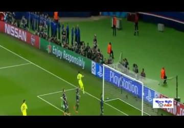 اهداف مباراة برشلونة وباريس سان جيرمان 3-1 تعليق حفيظ دراجي 2015