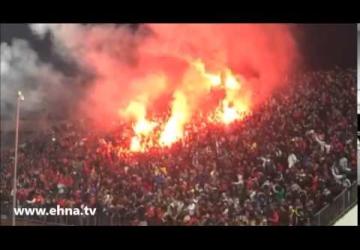 التراس اتحاد ابناء سخنين امام بيتار القدس: بالروح بالدم نفديك يا اقصى وتكبيرات العيد