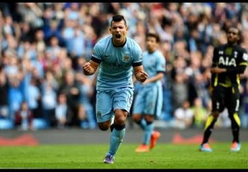 أهداف مباراة مانشستر سيتي 4-1 توتنهام [18/10/2014] فهد العتيبي [HD]