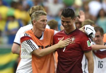 شفين شتايجر يواسي رونالدو 