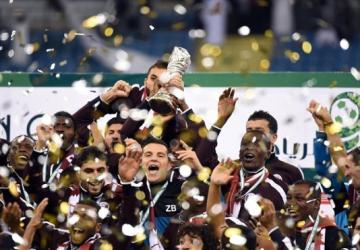 قطر بطلا لكأس الخليج 22