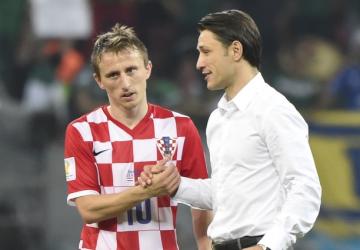 لوكا مودريتش ومدرب كرواتيا