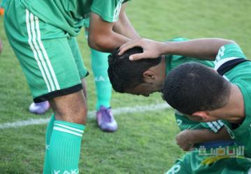 حربي السويركي ينهار في البكاء بعد تسجيله هدف الفوز 
