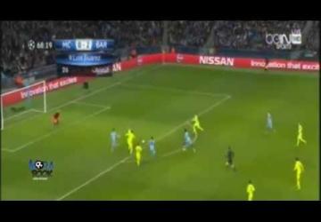 أهداف مباراة مانشستر سيتي 1-2 برشلونة [24/2/2015] حفيظ دراجي [HD]