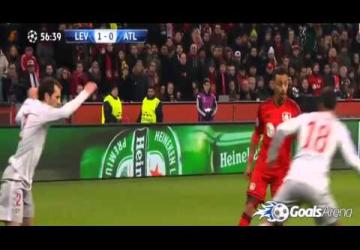 اهداف مباراة اتلتيكو مدريد وباير ليفركوزن 0-1 HD