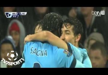 اهداف مباراة وست بروميتش ومانشستر سيتي 1-3 [2014/12/26] تعليق رؤوف خليف [HD]