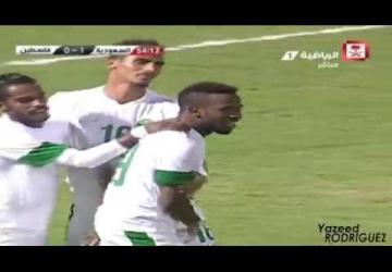 أهداف السعودية 2-0 فلسطين - مبارة ودية 6\\11\\2014