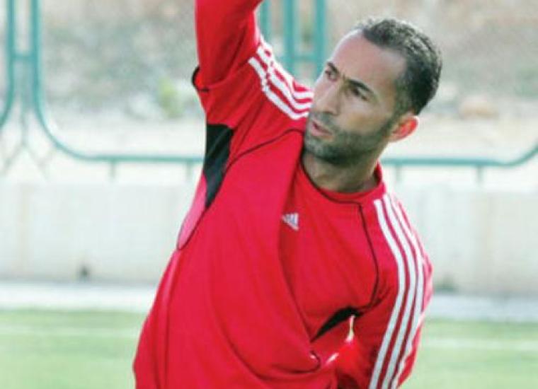 رأفت نصار مهاجم فريق الواحدات الأردني 