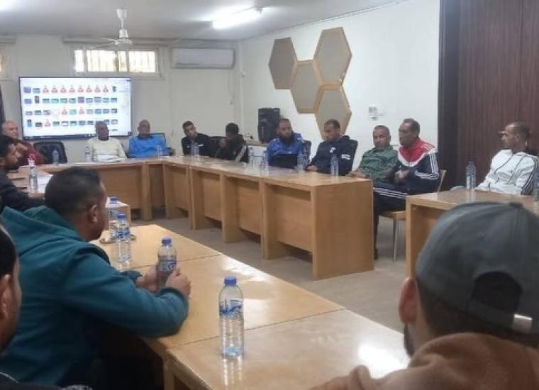 اجتماع لجنة الحكام بغزة