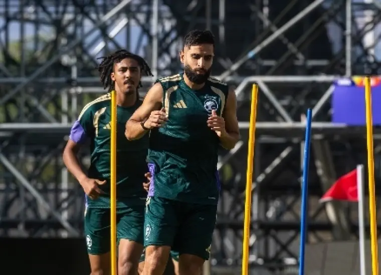 تدريبات المنتخب السعودي