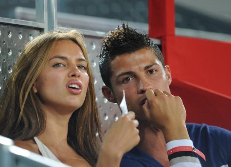 كريستيانو رونالدو وخطيبته ايرينا شايك