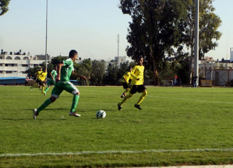 لقطة من المباراة