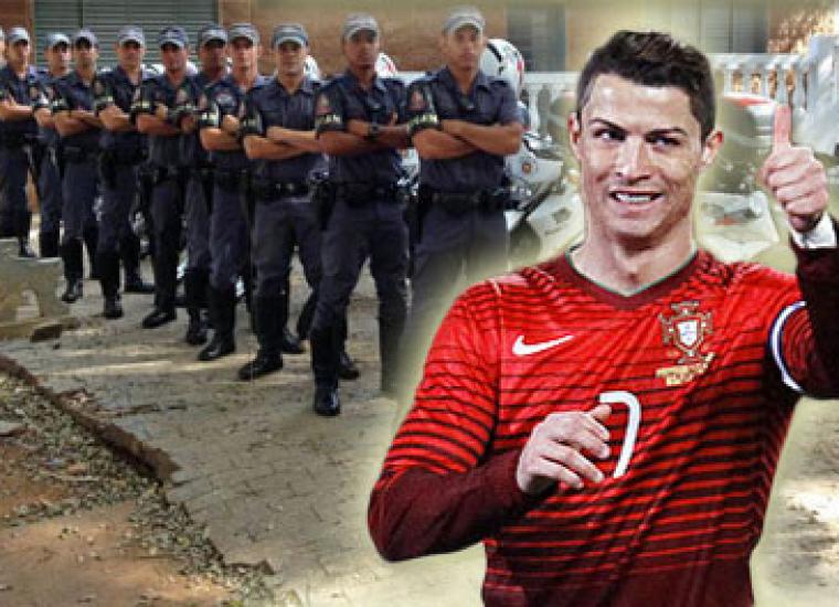 كريستيانو رونالدو نجم المنتخب البرتغالي
