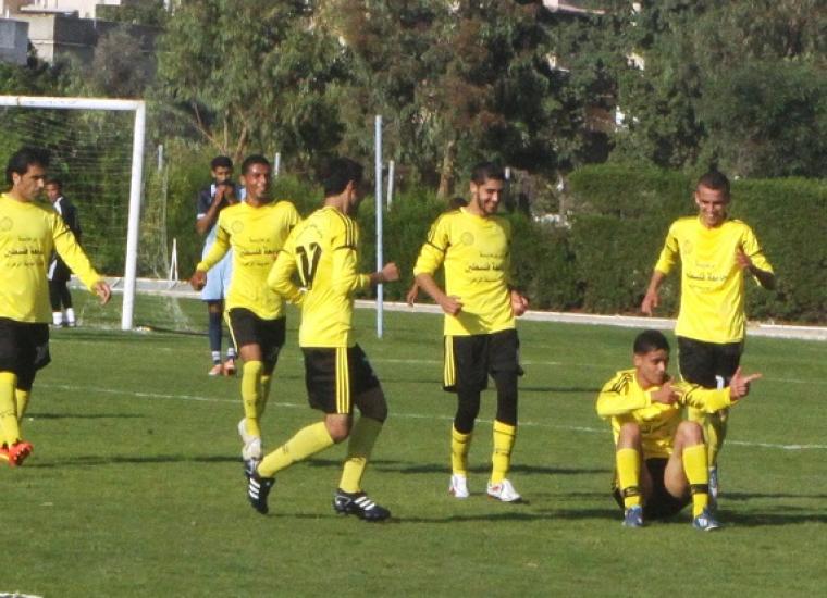 فرحة اللاعب زعرب 