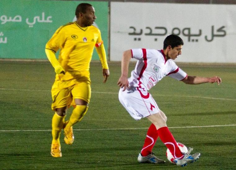 من مياراة الفريقين امس