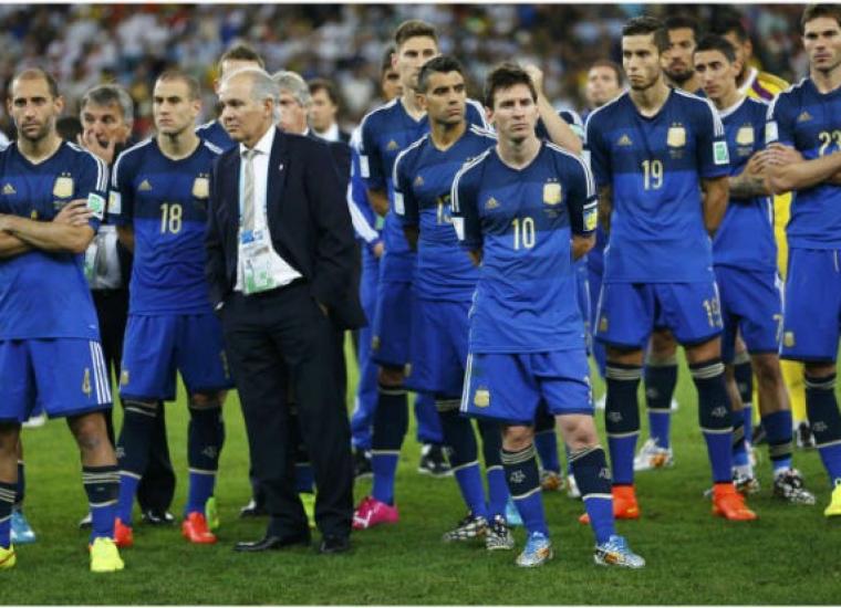 لاعبو المنتخب الأرجنتيني