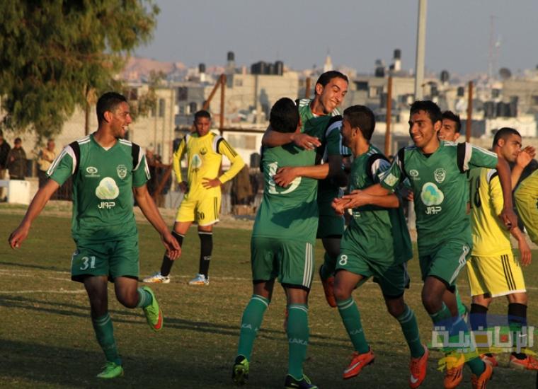 فرحة الهدف الثاني للشجاعية