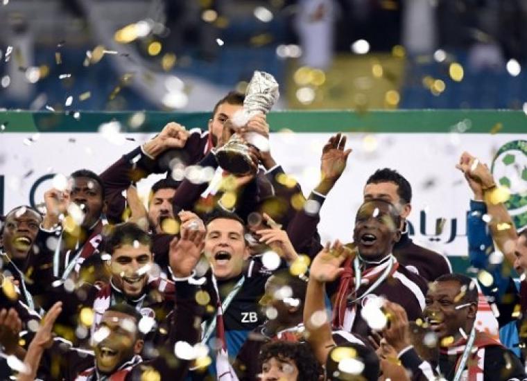 قطر بطلا لكأس الخليج 22