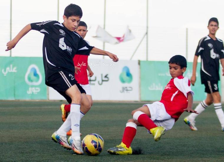 دوري الناشئين / عدسة اشرف عابد